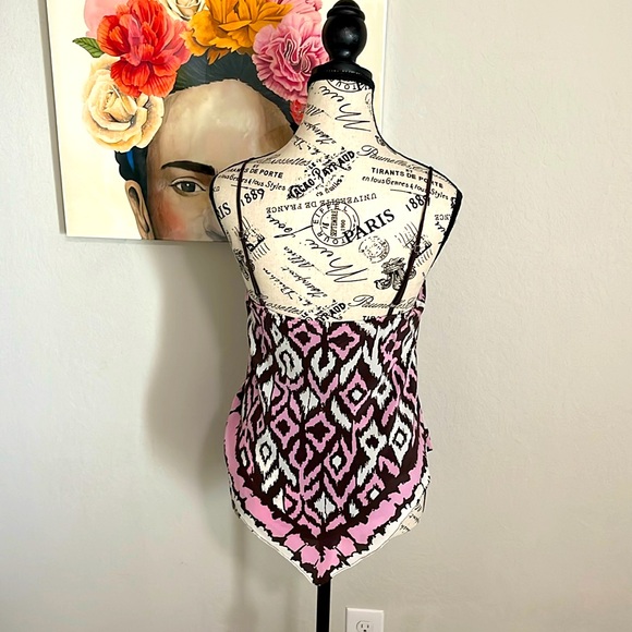 100% Silk cute INC Top size 4, adjustable - Picture 2 of 8